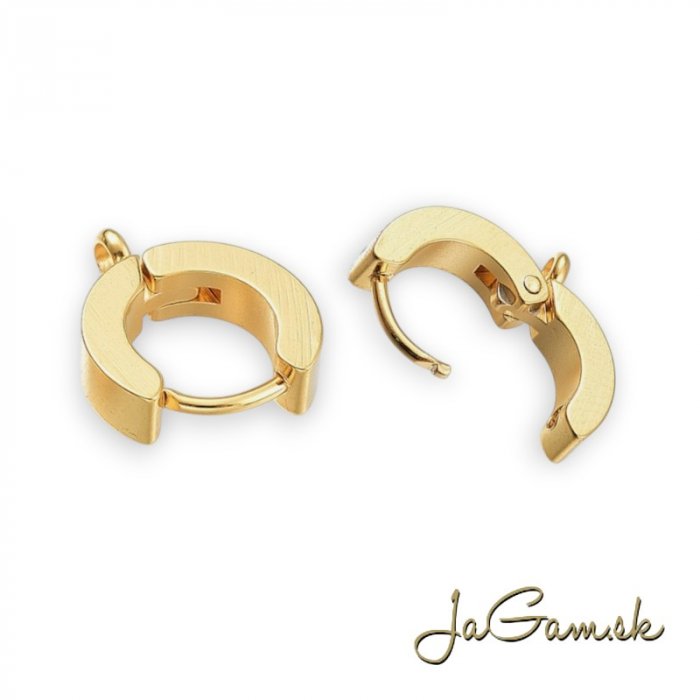 Kruhové náušnice CHIRURGICKÁ OCEĽ 12mm, 2ks (CH1693g)